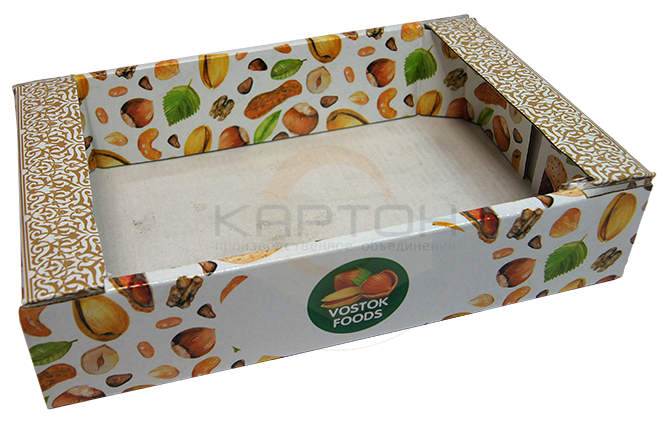 Коробка-лоток для орехов 250*170*55